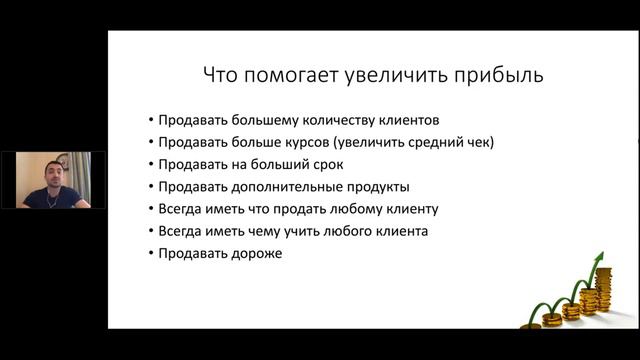 Что помогает репетитору увеличить прибыль? смотреть онлайн