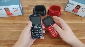 MAXVI B6 и MAXVI B5 бабушкафоны