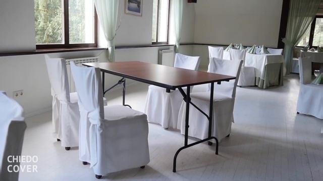 Столы ChiedoCover в ресторане "Пикник на обочине" смотреть онлайн