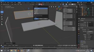 Как смоделировать стол в blender
