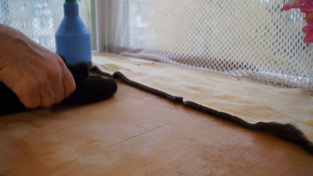 Растяжка шкурок норки . Подготовка. Ч.2. смотреть онлайн