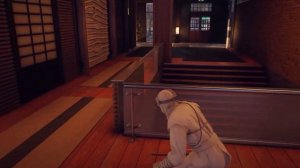 Hitman 3 White Ninja Katana Kill Everyone Snow Festival Hokkaido