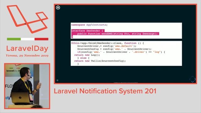 Riccardo Scasseddu - Laravel Notification System 201 - laravelday 2019 смотреть онлайн