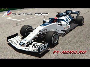 Assetto Corsa ACF1 Mania 2020 Scuderia Alphatauri Honda Download