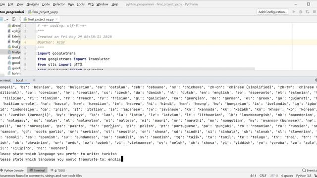 Language Translation Project by Python ( Code in Place 2020 ) смотреть онлайн