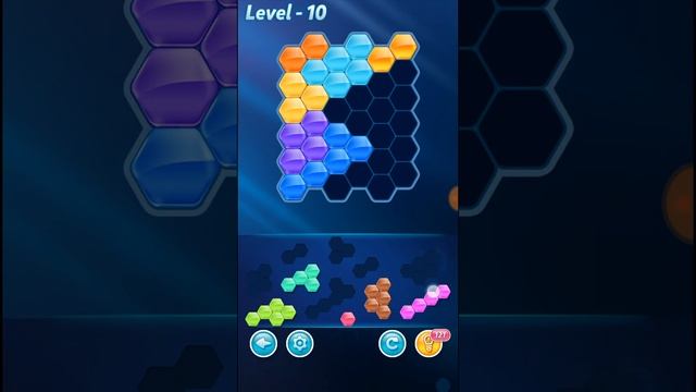 Block Hexa Puzzle Hero Level 10 Walkthrough