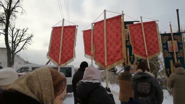 Крестный ход. Звон колоколов. Богослужение в Михайлов день #архангелмихаил #православие #храм