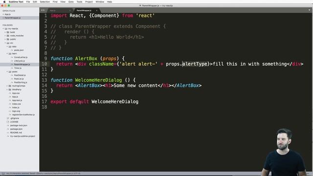 #19 Try REACTJS Tutorial - Inheritance & Reusable Functions in React смотреть онлайн