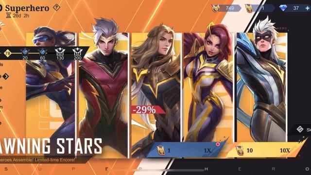 LANCELOT HERO SKIN DRAW‼️ How much is lance swordmaster? -29% discount? смотреть онлайн