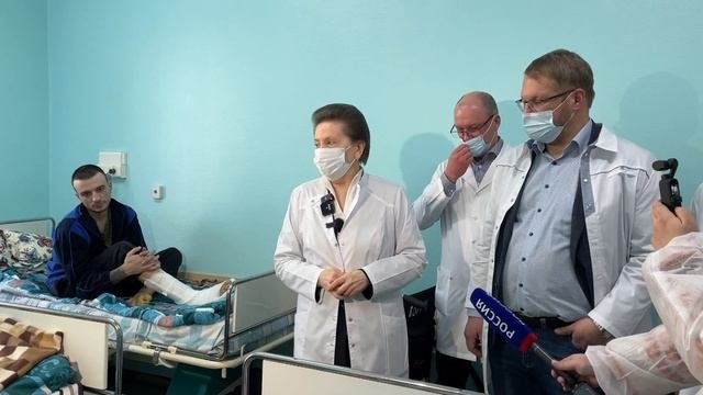 Военнослужащие проходят медицинскую реабилитацию в Югре