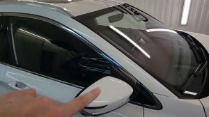 Geely Coolray - сделали комплексное бронирование кузова прозрачной полиуретановой плёнкой, тонировка