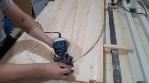 как вырезать овал изготовление овального стола