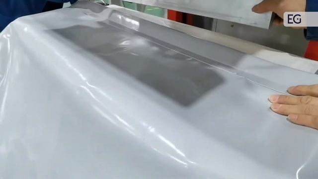 ТВЧ станок для сварки ПВХ ткани HQ-G12KW смотреть онлайн