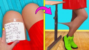 13 Школьных ЛАЙФХАКОВ! ШКОЛЬНЫЕ ХИТРОСТИ и вредные советы ИДЕИ для школы LIFE HACKS