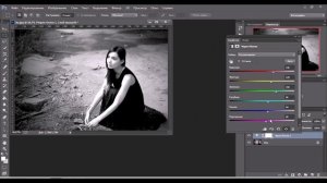 Как сделать черно — белое фото в Фотошоп