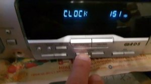 Как настроить часы у Technics?№490