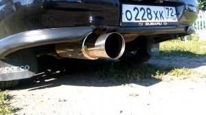 звук выхлопа импреза 2.0
