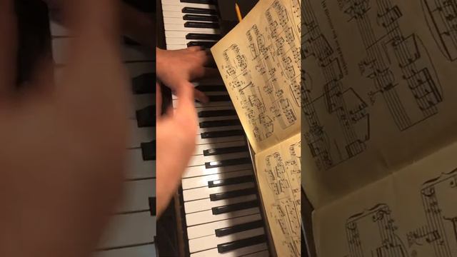 Brahms Intermezzo op.117#3 cis (1 half) Tutorial online Брамс Интермеццо ор.117 no3, 1 часть смотреть онлайн