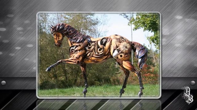 Необычные скульптуры из металла ♦️ Скульптор Джон Лопес