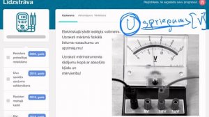 Снять показания с реального вольтметра