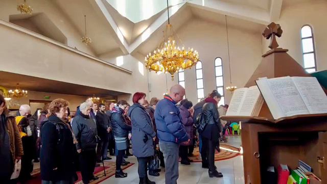Херувимска - евхаристиен канон - Достойно есть - глас 4 / Храм "Рождество Христово"