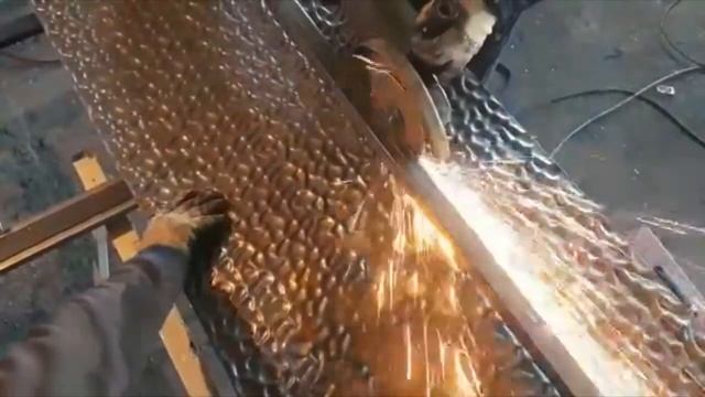 Ворота своими руками калиткой внутри как сделать самому кованые изделия видео #3