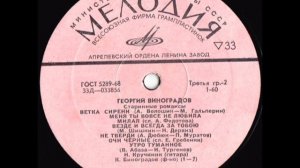 Георгий Виноградов - Старинные романсы (сторона 2) Lp