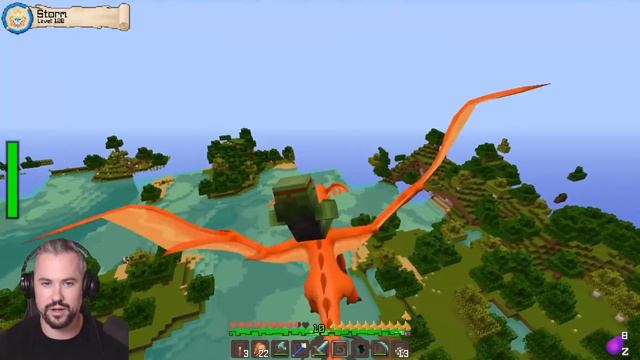 OUR SEARCH FOR A BONE FURY DRAGON! - Minecraft DragonFire Official #52 смотреть онлайн