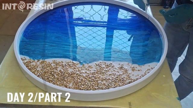 DIY Handmade Resin Ocean Table | Epoxy Resin Crafts | Resin Art смотреть онлайн