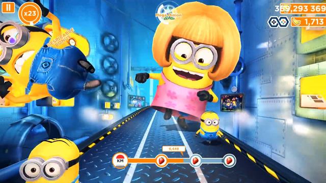 Minions PC Game Minion Rush Mom minion Run 12K Meters challenge at Gru's Lab | LEVEL 242 EPISODE 91 смотреть онлайн