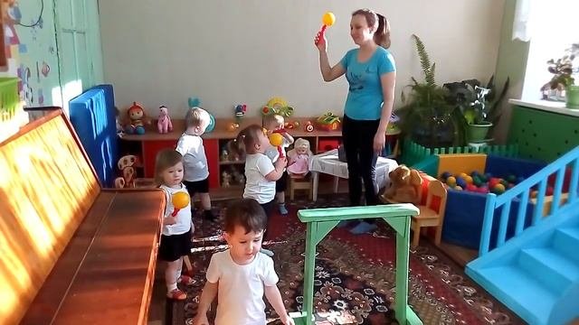 Занятия в 1 группе раннего возраста