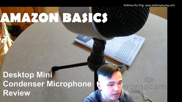 01. Amazon Basics Mini Gen #1  Condenser Microphone Review