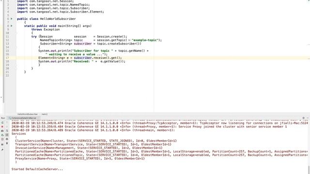 Introducing Oracle Coherence Topics: a Messaging Implementation смотреть онлайн