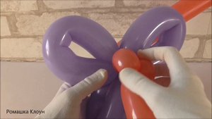 БАБОЧКА ИЗ ШАРИКОВ на палочке Balloon Butterfly DIY TUTORIAL COMO HACER MARIPOSA CON GLOBOS LINDA