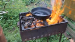 Готовим хвост бобра на мангале