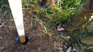 Простой пример использования заменителя бетона Hilst в полевых условиях!