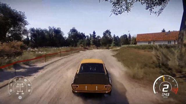 WRC 8 - Lancia Fulvia HF - Car Show Speed Jump Crash Test . 1440p 60fps. смотреть онлайн