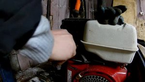 #мотособака#мотобуксировщик РЕМОНТ МОТОСОБАКИ.ЧИСТКА КАРБЮРАТОРА HONDA GX390.ЗАМЕНА ШМОРГАЛКИ.