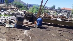 Демонтаж козлового Крана/Опасно#240