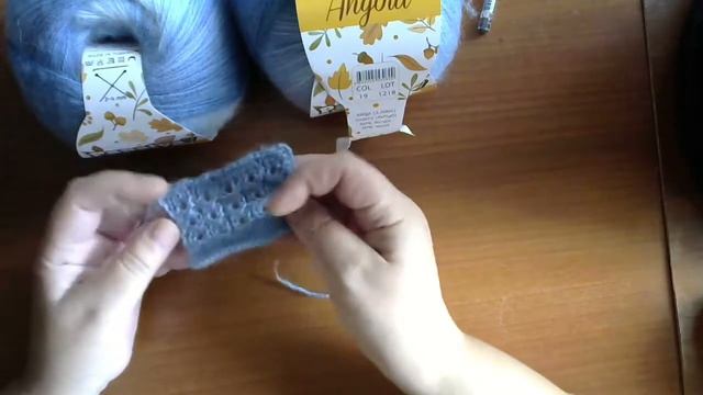 Обзор пряжи PAPATYA ANGORA. 80% акрил 20% шерсть. #мастеркласс #красивыйузор #вязание #knitting #мк