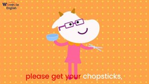 Please Get Your Bowl! _ Cutlery and Cockery _ Tableware _ Wormhole English - Songs For Kids