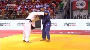 Judo Grand Slam Abu Dhabi 2014 -81kg MOUSTOPOULOS Roman (GRE) vs. CIANO Antonio (ITA)