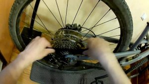 Как почистить кассету велосипеда