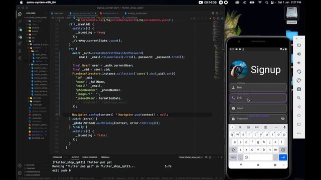 FlutterFire - Full eCommerce App - Section 6 - Firebase