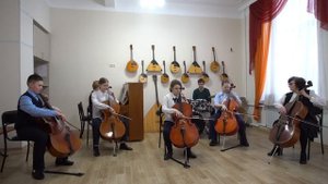 Ансамбль виолончелистов "Espressivo" Е. Дога Вальс, Г. Линкольн Дикси