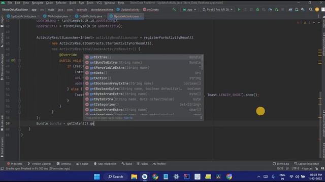 Update Data in Firebase Realtime Database in Android Studio | Part 5