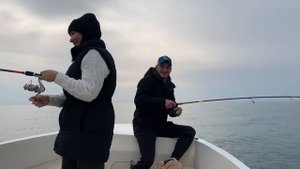 Рыбалка в Сочи. Ловится ставрида и хамса. 26.02.2023.