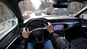 NEW Audi A6 C8 45 TFSi 265HP 2021 | POV TEST DRIVE | 4K | 0-100 by GearUp