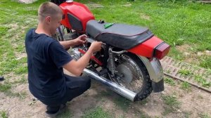 Иж Юпитер 5 - Ява(Jawa)638 гонка