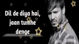 Dil De Diya Hai | ( Sad Love Song 💔 ) | Vivek Oberoi | Anand Raj Anand|Hindi Lyrics Song